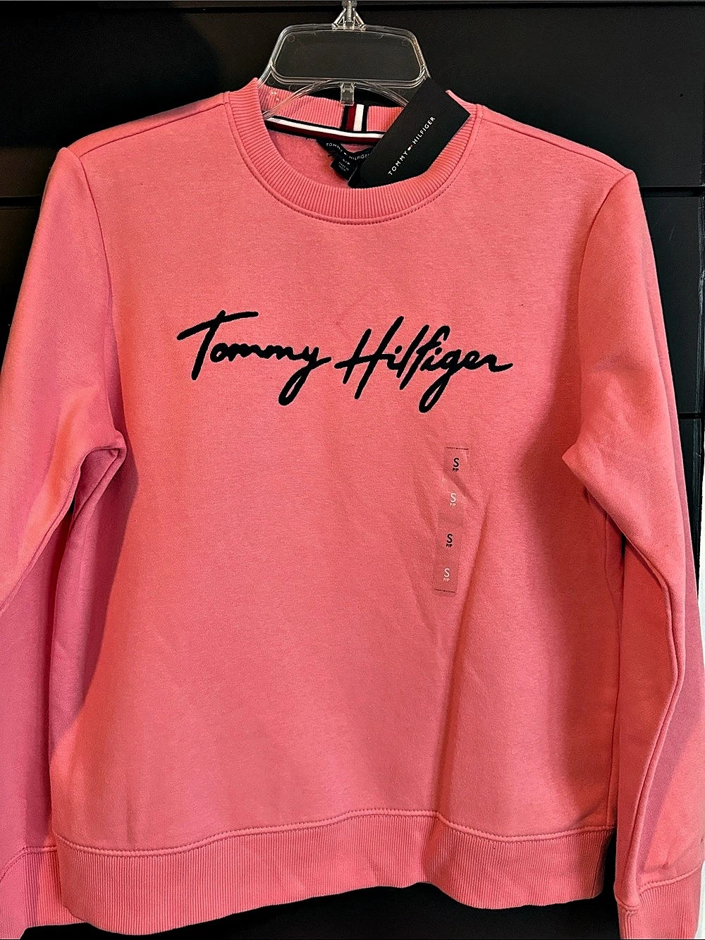 Tommy Hilfiger  Sweatshirt Coral S NWT